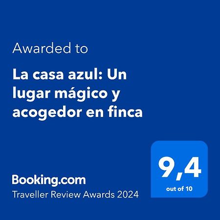 La Casa Azul De Lua Un Lugar Magico Villa Juncedo Exterior foto