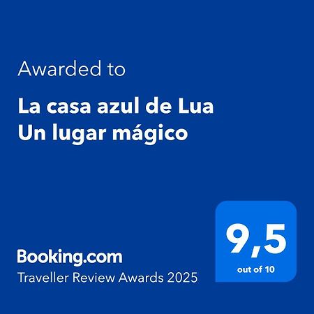 La Casa Azul De Lua Un Lugar Magico Villa Juncedo Exterior foto