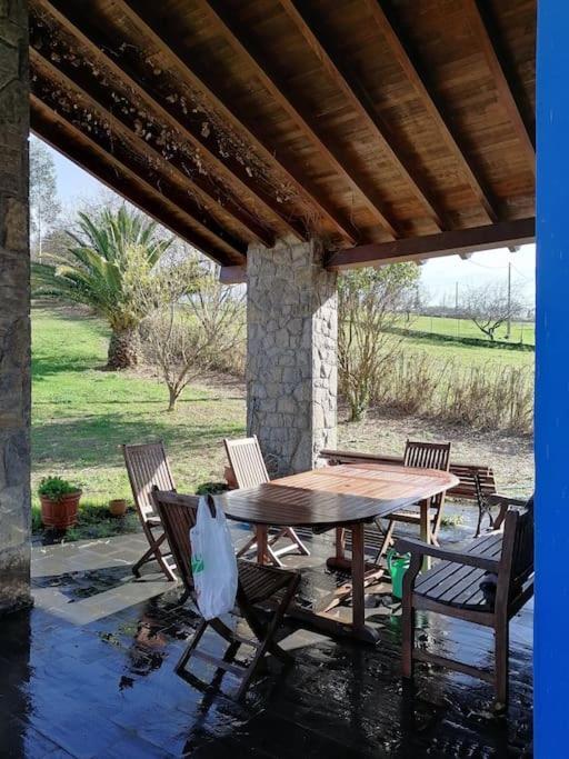 La Casa Azul De Lua Un Lugar Magico Villa Juncedo Exterior foto