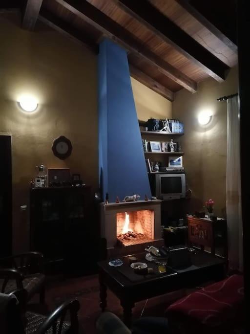 La Casa Azul De Lua Un Lugar Magico Villa Juncedo Exterior foto