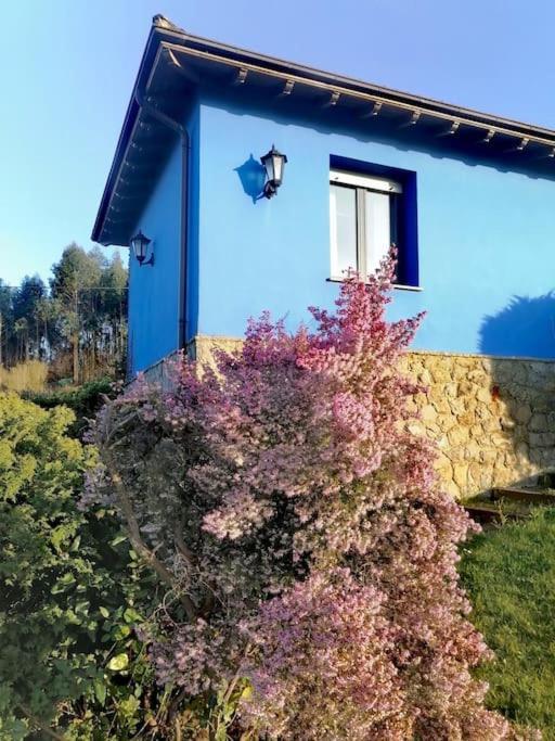 La Casa Azul De Lua Un Lugar Magico Villa Juncedo Exterior foto